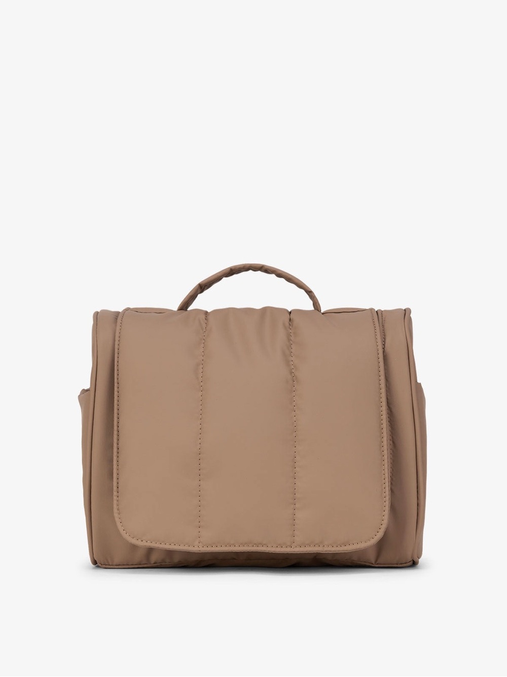 Luka Hanging Toiletry Bag in Chocolate